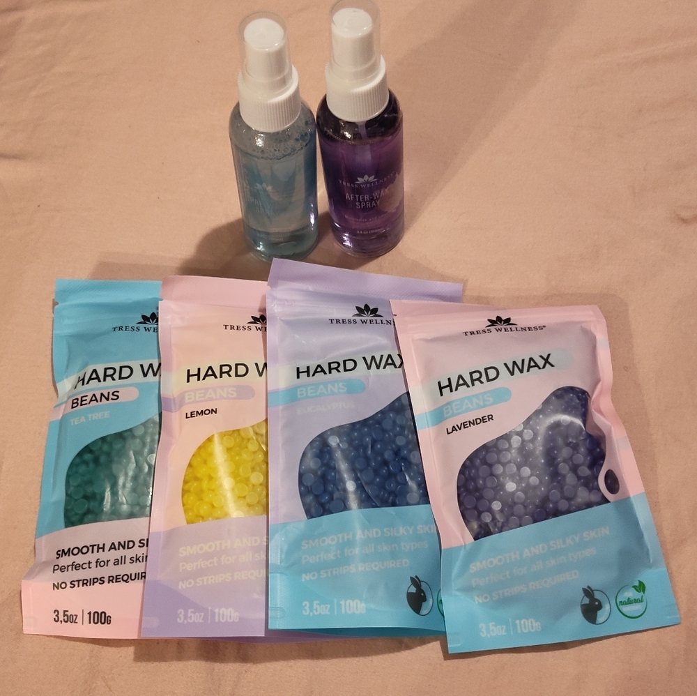 NEW!! TRESS WELLNESS WAXING KIT (6 Items)